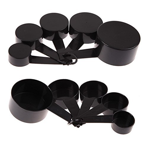 Plastic Measuring Cups 10pcs/lot Measuring Spoon Kitchen Tools Measuring Set Tools For Baking Coffee -All U Need N2
