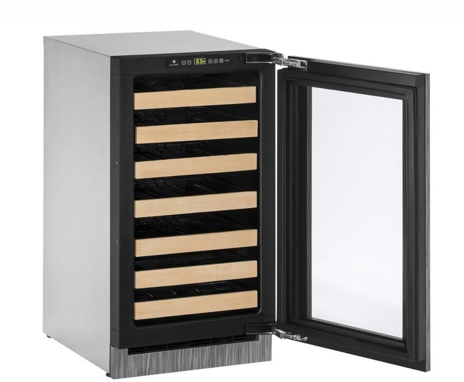 U-Line U2218WCINT00B 18" 2000 Series Built-In Wine Cooler with 31 Bottles Bottle Capacity, in Panel Ready N2