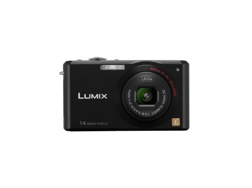 Panasonic DMC FX-150K 14.7MP Digital Camera with 3.6x Wide Angle MEGA Optical Image Stabilized Zoom (Black) N3