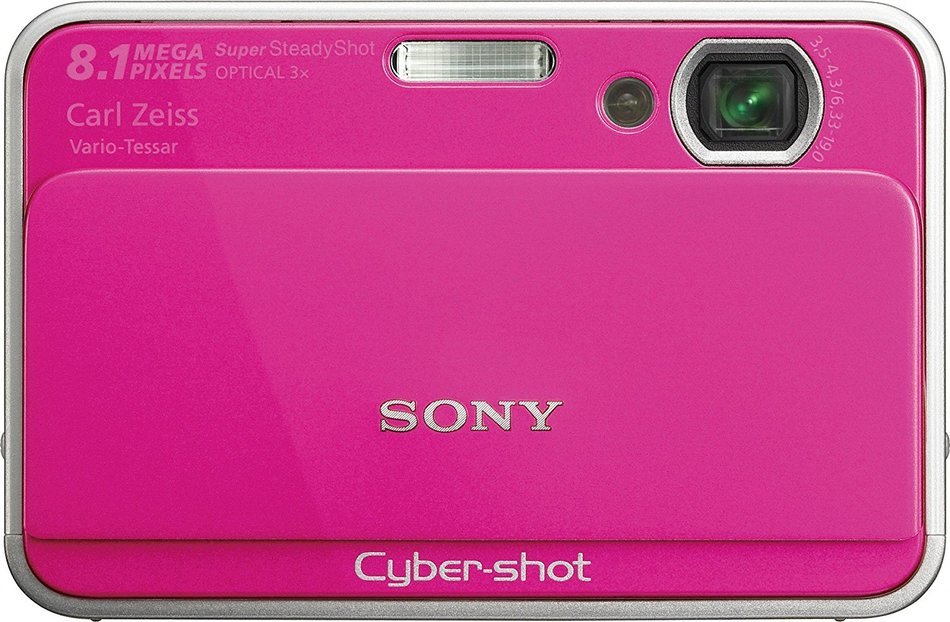 Sony Cybershot DSC-T2 8MP Digital Camera with 3x Optical Zoom (Black) N16