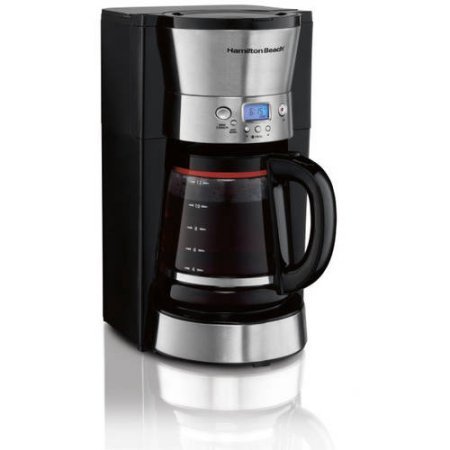 Hamilton Beach 12-Cup Programmable Coffee Maker, 2-hour Auto Shutoff N5