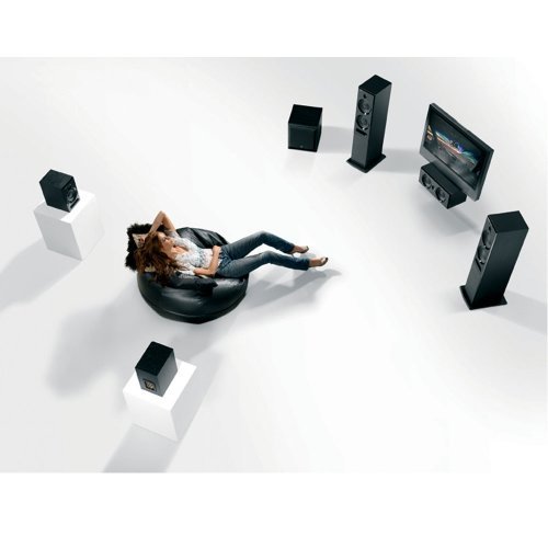 KEF C1 Bookshelf Speaker - Black (Pair)