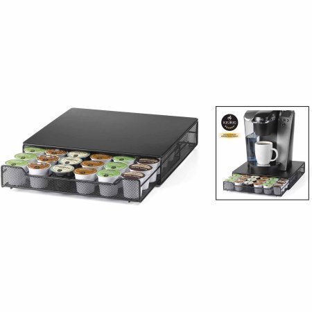 Architec 12" x 16" Acacia Wood Coffee Pod Holder and Cutting Board N2