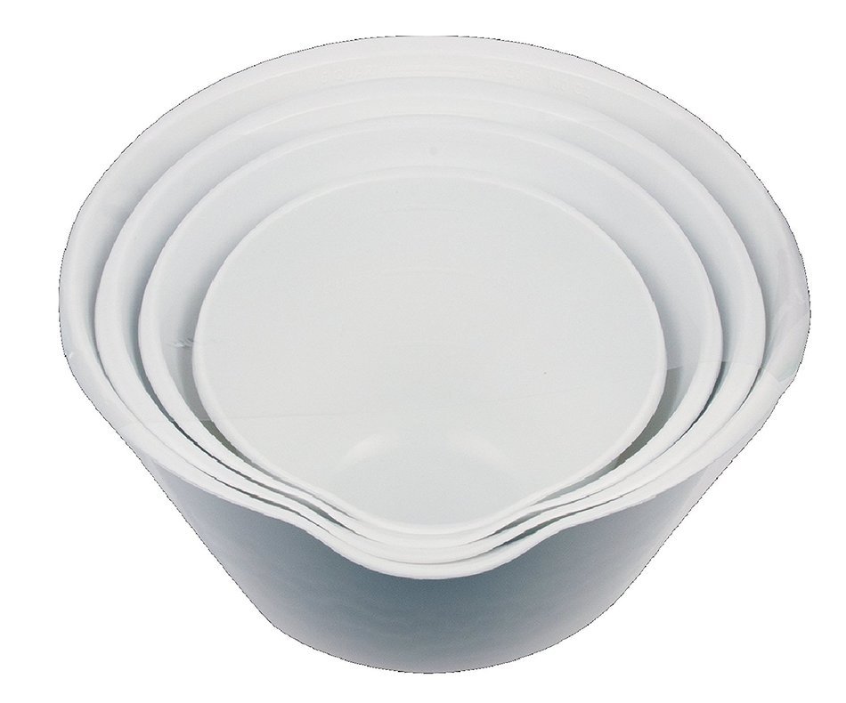 The Kitchen Queen 7 Piece Mixing Bowl, 1.5, 2, 3, and 5 Quarts and Spoon Set Dishwasher Safe, Durable, Ergonomic... N2