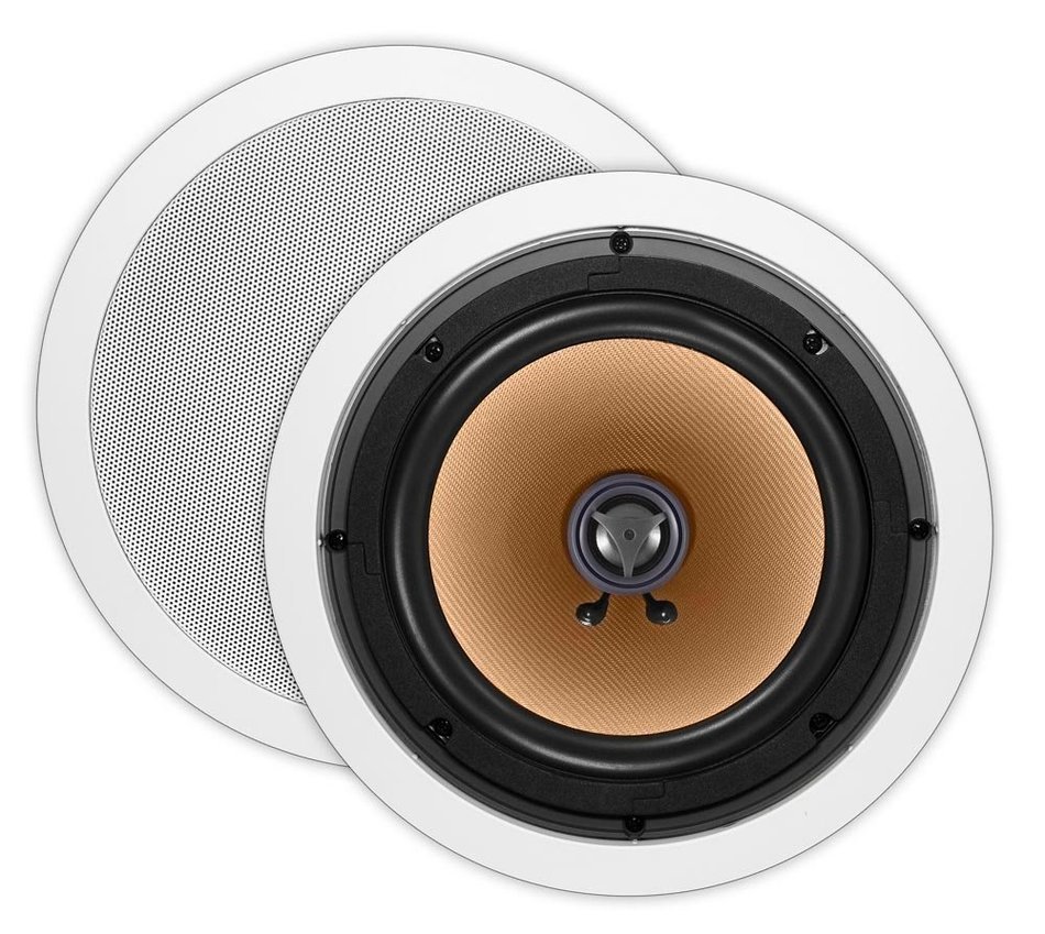 OSD Audio ICE640 6.5-inch Mica-filled Polypropylene Woofer 150-Watt Water-resistant In-Ceiling Speaker Pair N6