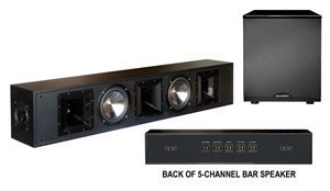 Bic Acoustech H100 and BIC America FH-56 Surround Sound Bar