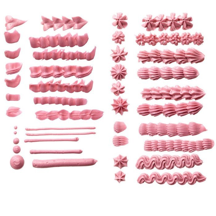 Cake Boss Decorating Tools 24-Piece Advanced Decorating Tip Set N2