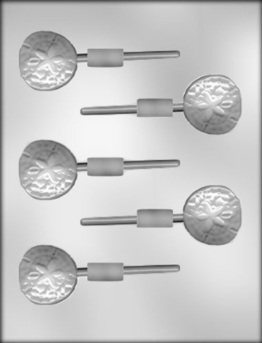 CK Products 1-3/4-Inch Sand Dollar Sucker Chocolate Mold