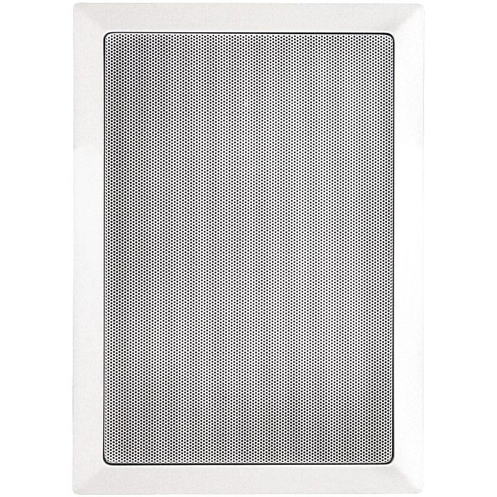 1 - ARCHITECH 6.5", 2-Way Rectangular In-Wall Loudspeakers, 50W - 100W per channel, 6.5" poly woofers with butyl...