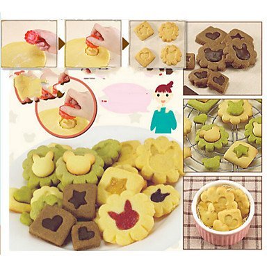Y&XL&H 8pcs DIY Cookies mold baking tools 16 shapes N5