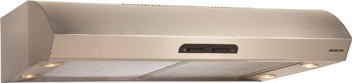 Broan QP136SS Under-Cabinet Range Hood, 36-Inch 300 CFM, Stainless Steel