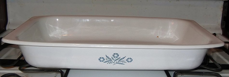 Corning Ware Cornflower Blue Large Roaster Lasagna Pan
