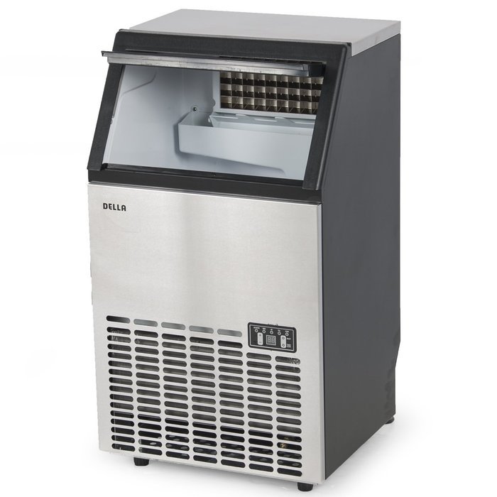 Della Stainless Steel Commercial Ice Maker Undercounter Freestanding Machine, 100LB/24hr N2