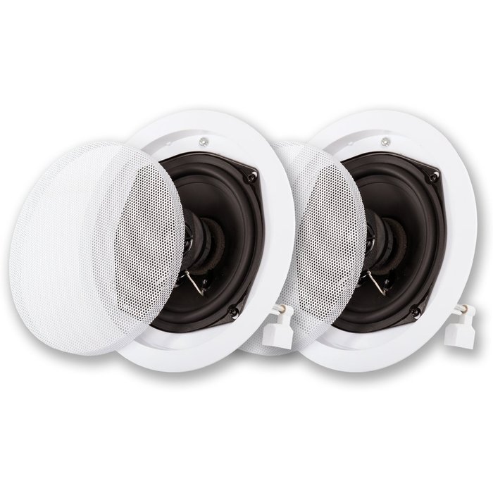 Acoustic Audio R191-2PKG (2) 200 Watt In-Wall/Ceiling Home Speakers