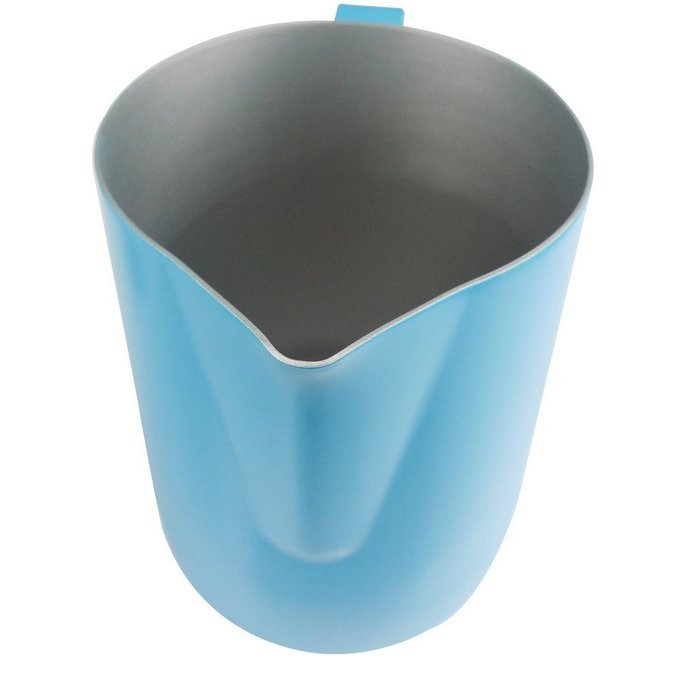 MING 600ML Non-stick Stainless Steel Latte Espresso Cappuccino Milk Jug Frothing Pitcher - Black N8