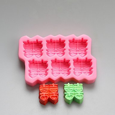 Y&XL&H Xi DIY Chocolate Silicone Molds,Cake Molds,Soap Molds,Decoration Tools Bakeware N4