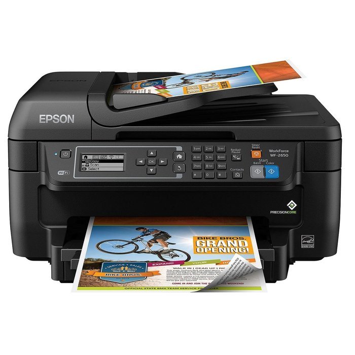 Epson Wireless Wi-Fi Direct All-In-One Printer/Copier/Scanner/Fax Machine