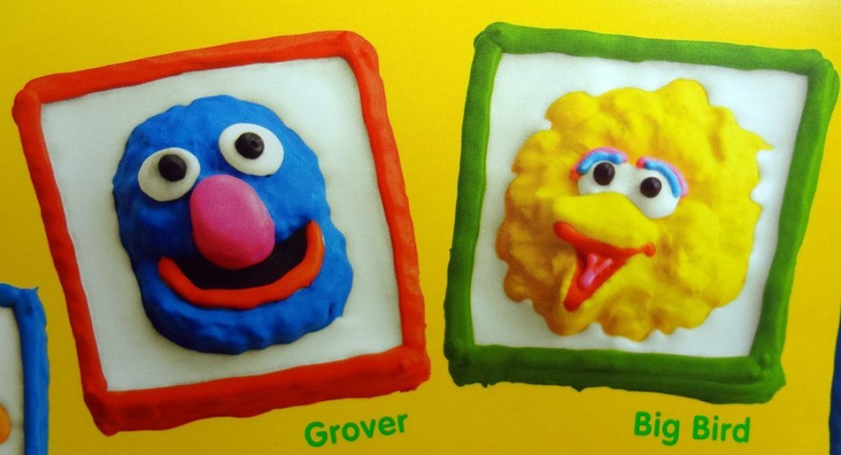 Williams-Sonoma 123 SESAME STREET PULL-APART Block Cake Pan with COOKIE MONSTER, GROVER, BIG BIRD, BERT, ERNIE... N5