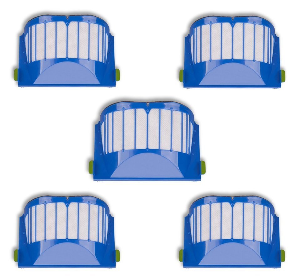 Hongfa Irobot Roomba Replacement Blue Filter for Roomba Aerovac 536 550 551 552 554 (10) N7