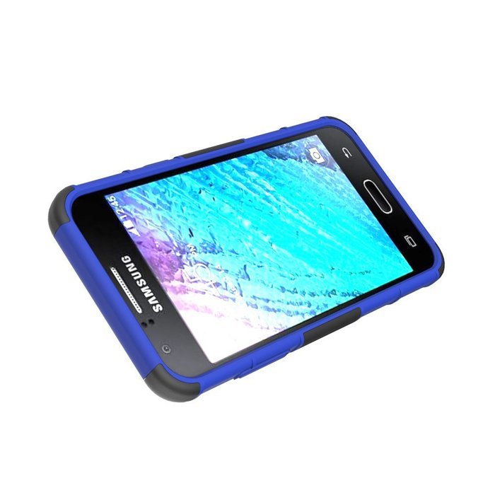Galaxy J5 Case, HLCT Rugged Shock Proof Dual-Layer PC and Soft Silicone Case With Built-In Kickstand for Samsung...