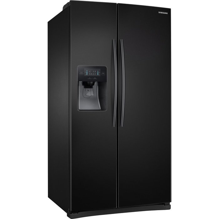 Samsung RS25J500DBC 25.0 Cu. Ft. Black Side-by-Side Refrigerator - Energy Star