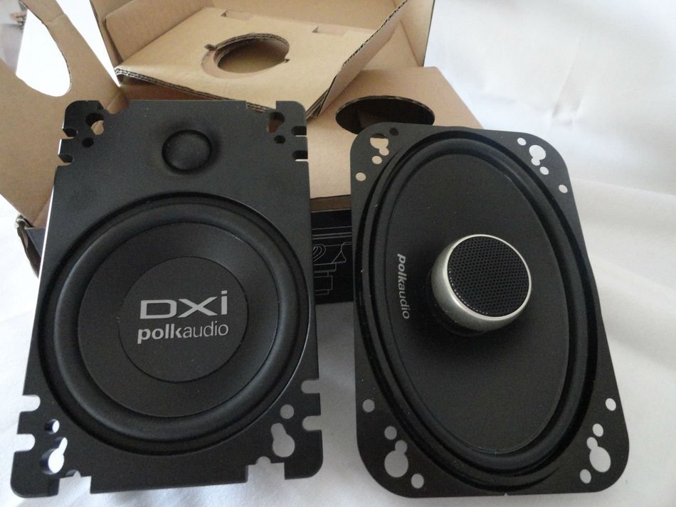 Polk Audio DXi460P 4x6 Plate-Mounted Speakers