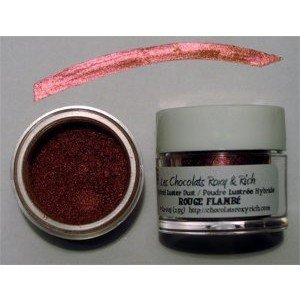 Chocolats Roxy & Rich Lustre Dust - Flame Red (Rouge Flamb&eacute;)