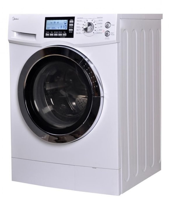 midea MFL70-D1211S 2.0 cu. ft. Front Loading Washer and Dryer Combo, White N3