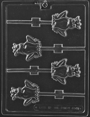 Cybrtrayd Frog Prince Lolly Chocolate Candy Mold