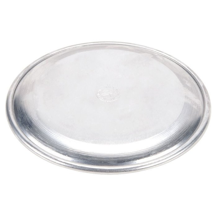 American Metalcraft CTP7 7" Standard Weight Aluminum Coupe Pizza Pan N2