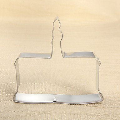 Sher Birthday Cake Shape Cookie Cutters Set Fruit Cut Molds Stainless Steel N2