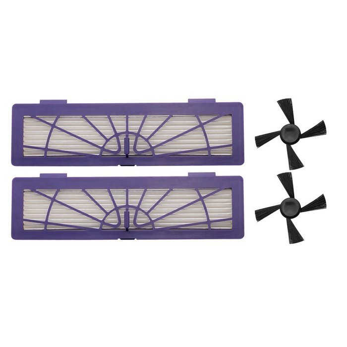 Neutop Botvac Filter & Side Brushes Set for Neato Botvac Series Vacuum Cleaners
