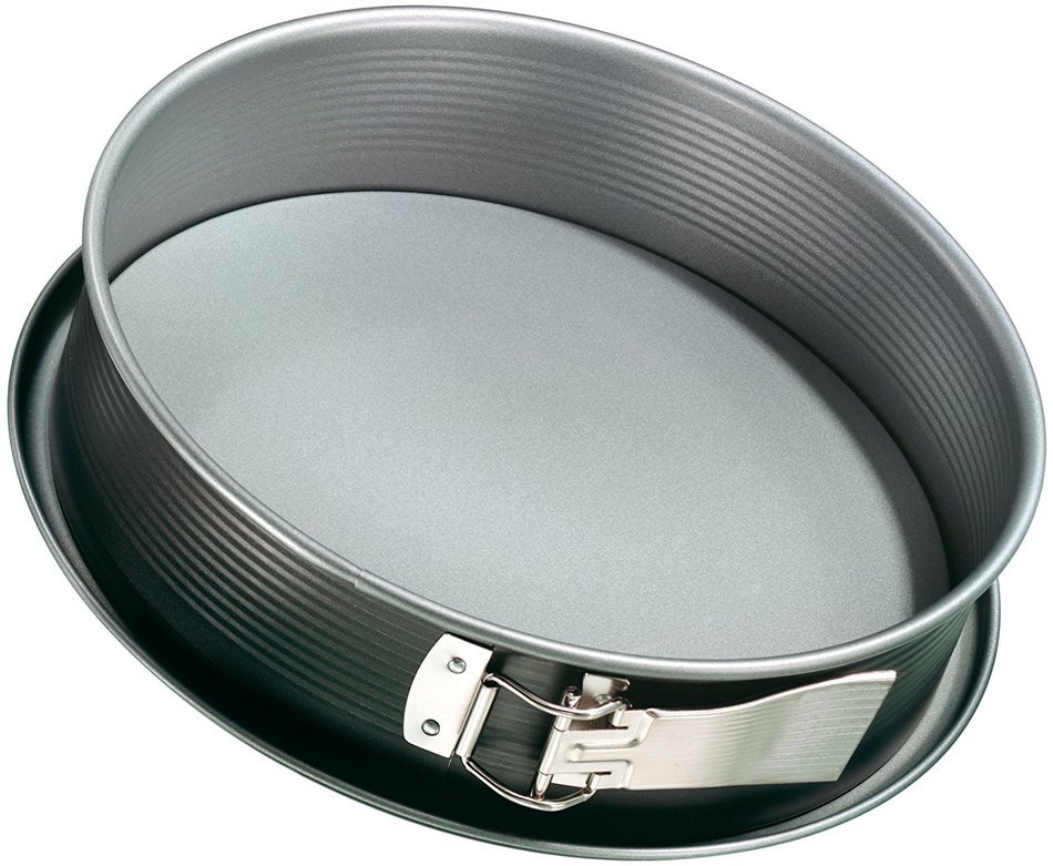 Zenker 6903 "Energy" Springform With Flat Base, Anthracite Silver, 10.24"