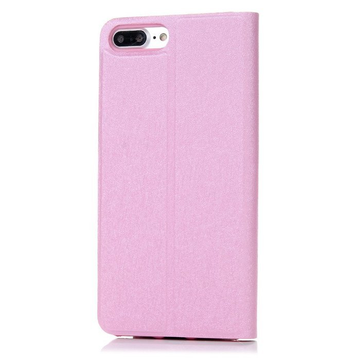 iPhone 7 Plus Case (5.5 inch) - Book Style Flip Stand Silk Pattern Wallet Case Magnetic Smart Closure PU Leather... N16