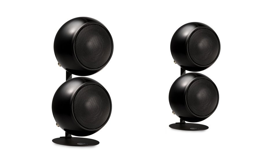 Orb Audio Mod2X QuickPack - Satellite Speakers and Desk Stand, Hand Antiqued Bronze N3