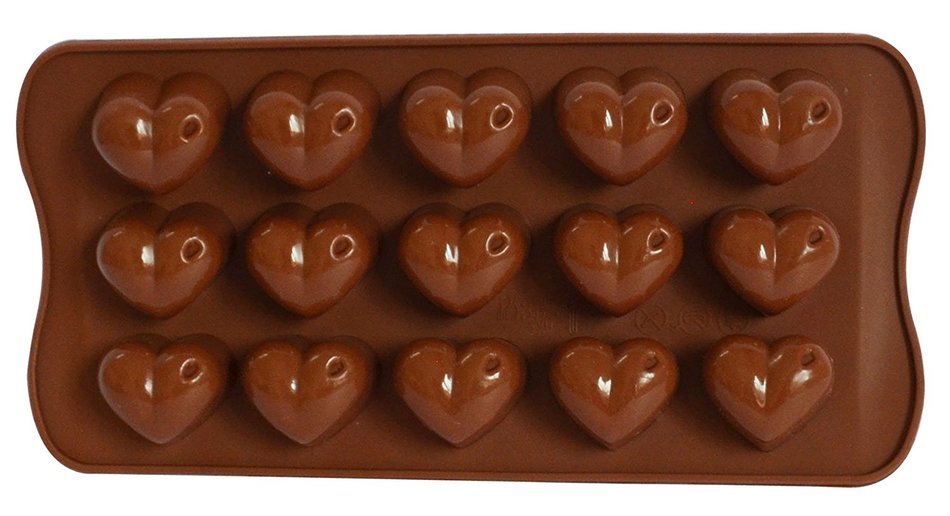 3s Supply Heart-shape Silicone Ice Chocolate Cake Jelly Candy Mould Mini Tray Pan Cube N7