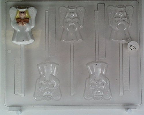 Cute Angel singing w/ prayer book AO079 All Occasion Chocolate Candy Mold