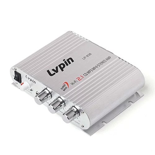 PaddSun 200W 12V Super Bass Mini Hi-Fi Stereo Amplifier Booster Radio MP3 for Car Home Bus Boat N7