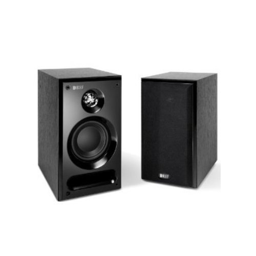 KEF C1 Bookshelf Speaker - Black (Pair) N2