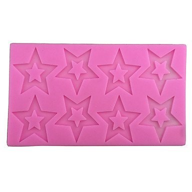 Y&XL&H Pentagram Style Candy Fondant Chocolate Molds For The Kitchen Baking Molds N3