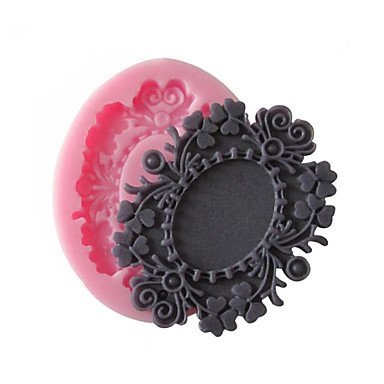 Y&XL&H Flower Baking Fondant Cake Chocolate Candy Mold,L6cmW5cmH0.9cm
