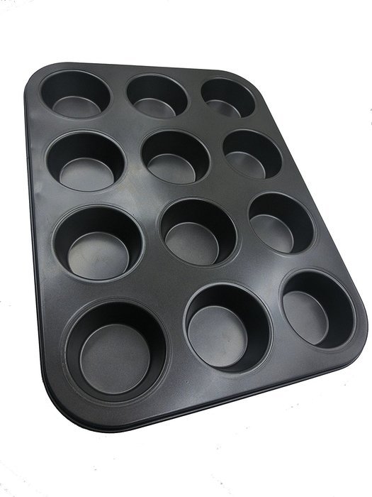 SUNFLOWER-Nonstick-Bakeware-Silicon-Cupcakes - 12 Cups Nonstick Bakeware Mold Carbon Steel Muffin baking Pans...