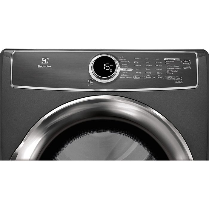 Electrolux EFME617STT 27" Electric Dryer with 8 cu. ft. Capacity, in Titanium