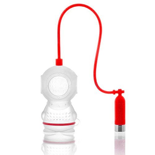 Tgp Silicone Deep Diver Tea Infuser Loose Leaf Strainer Herbal Spice Filter Diffuser White N4