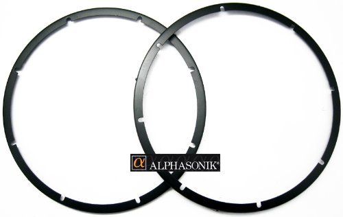 PGR12RB - Alphasonik 12" Black Excursion Grilles Pair N2