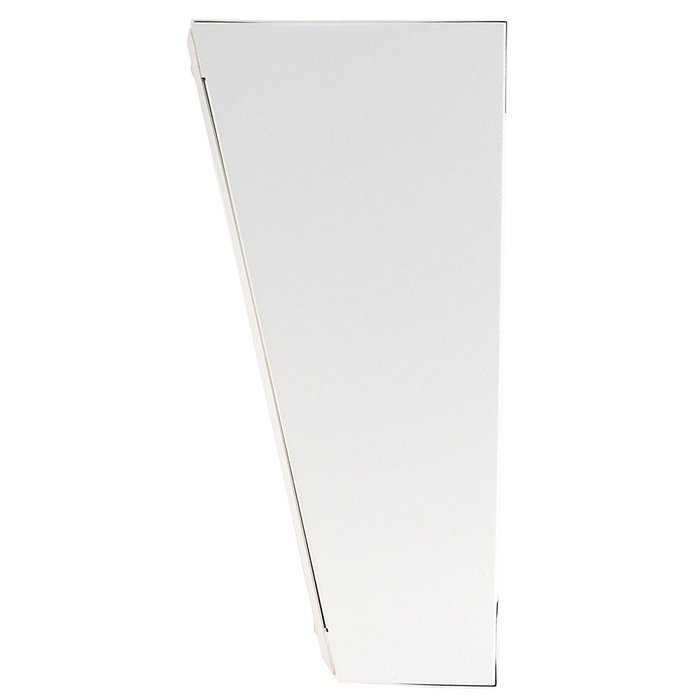 Quam SYSTEM 3/VC 8" Slanted Speaker w/Volume Control 5W-25/70V White