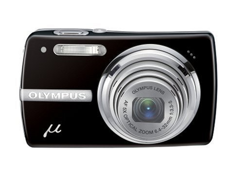 Olympus Stylus 820 8 MP Digital Camera with Digital Image Stabilized 5x Optical Zoom (Black) N3