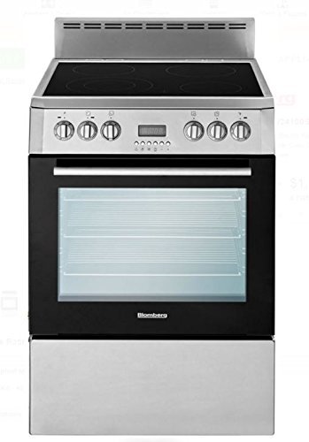 Blomberg BERU24100SS 24" Freestanding Electric Range with 2.3 cu. ft. and True Convection Oven, Stainless Steel