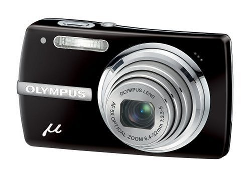 Olympus Stylus 820 8 MP Digital Camera with Digital Image Stabilized 5x Optical Zoom (Black) N4