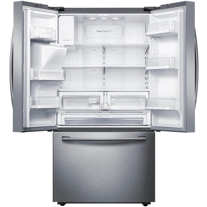 Samsung RF28HFEDBSR Energy Star 28 Cu. Ft. French Door Refrigerator with Cool Select Pantry and Freezer Drawer... N2